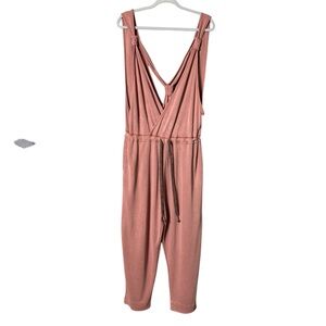 Free People Pink Jumpsuit